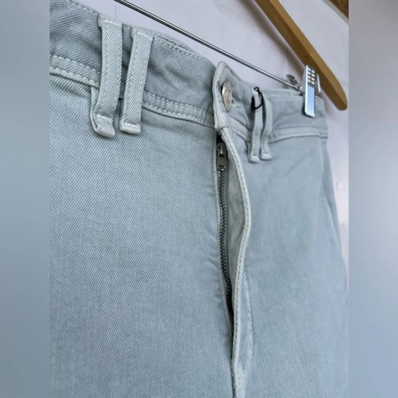 BIMBA Y LOLA CULOTTE - MINT GREEN HIGH RISE JEANS size 36/6 - Picture 9 of 16